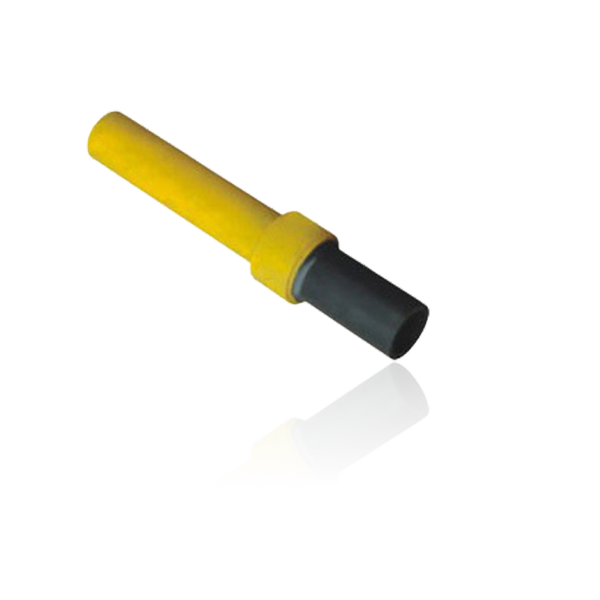Plastic straight pipe fittings